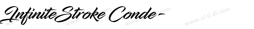 InfiniteStroke Conde字体转换